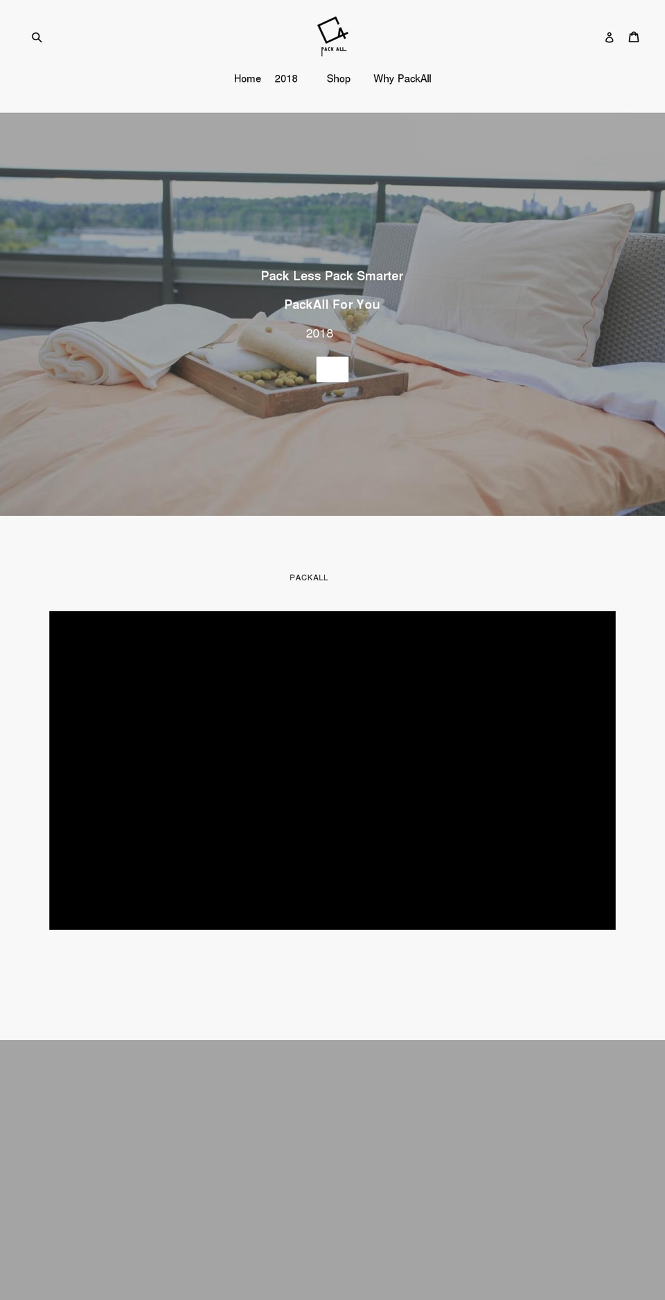 packallshop.com — Shopify storefront screenshot