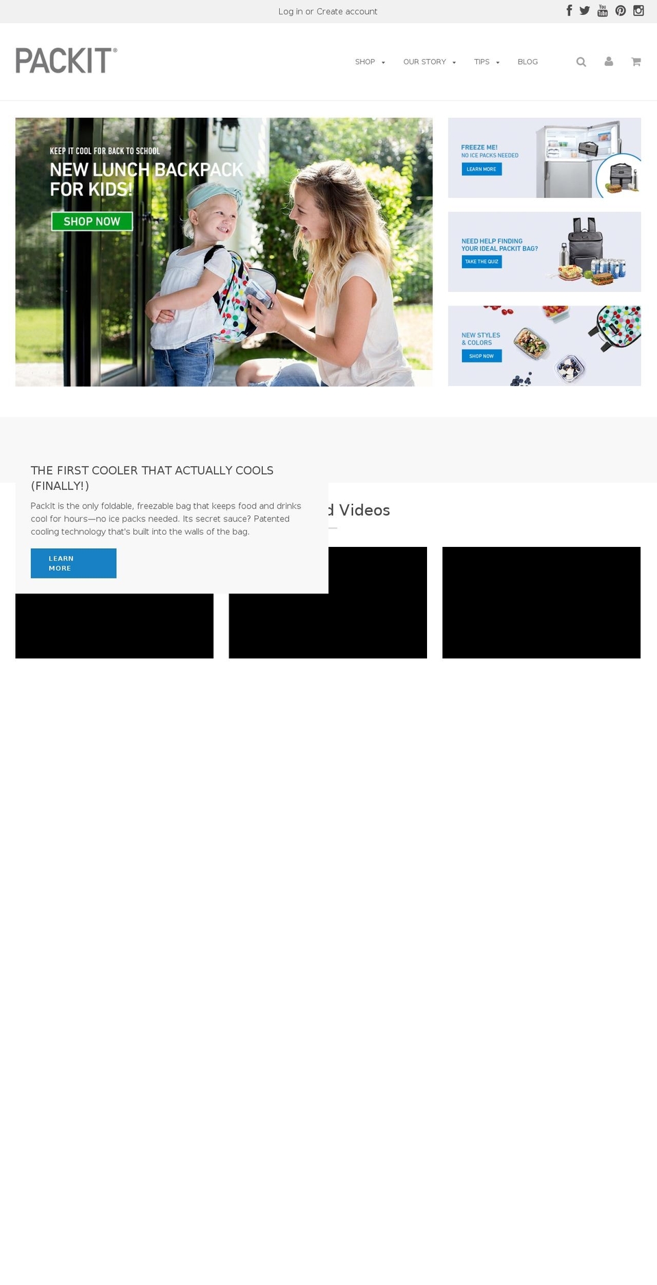 packit.com — Shopify storefront screenshot