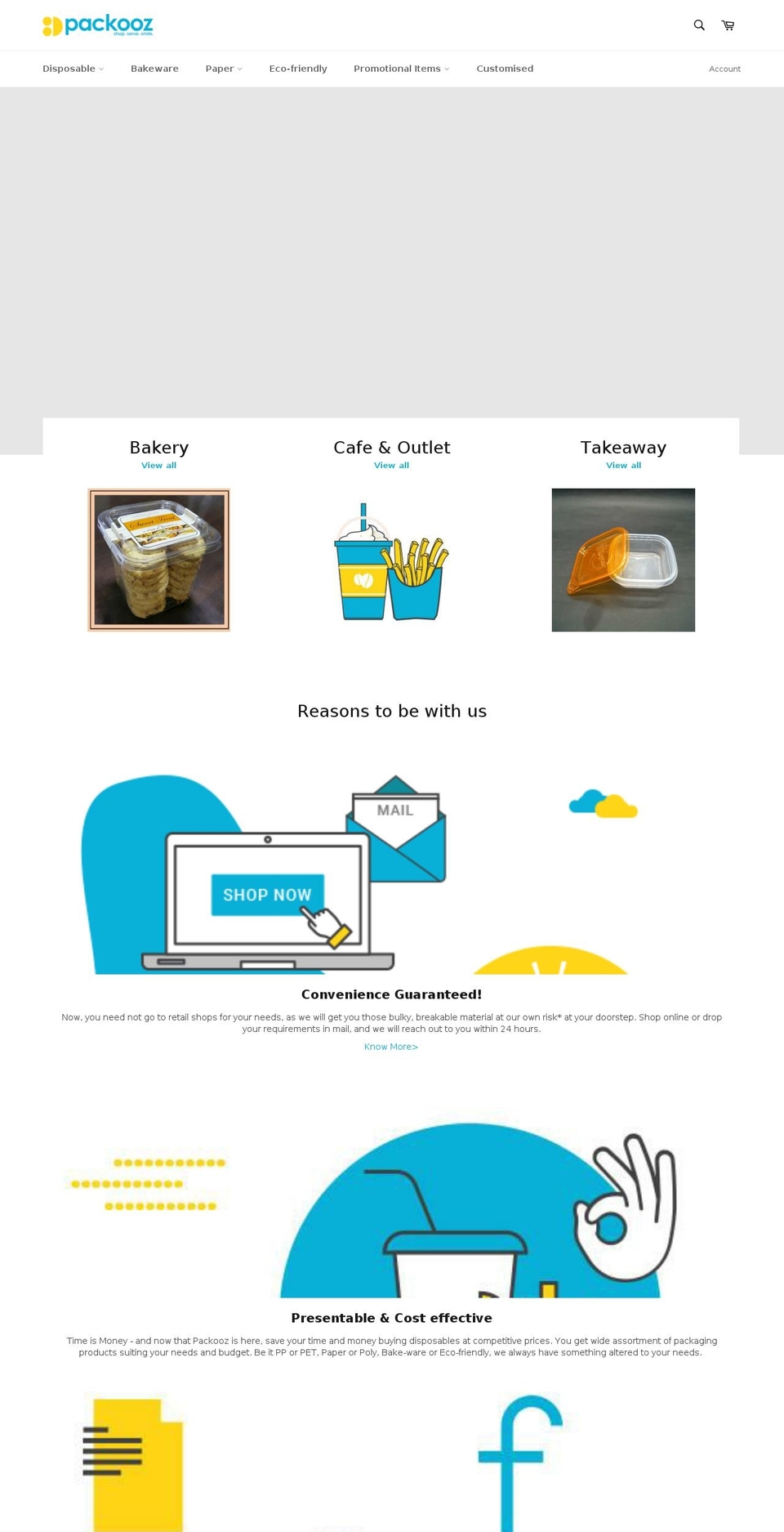 packooz.com — Shopify storefront screenshot