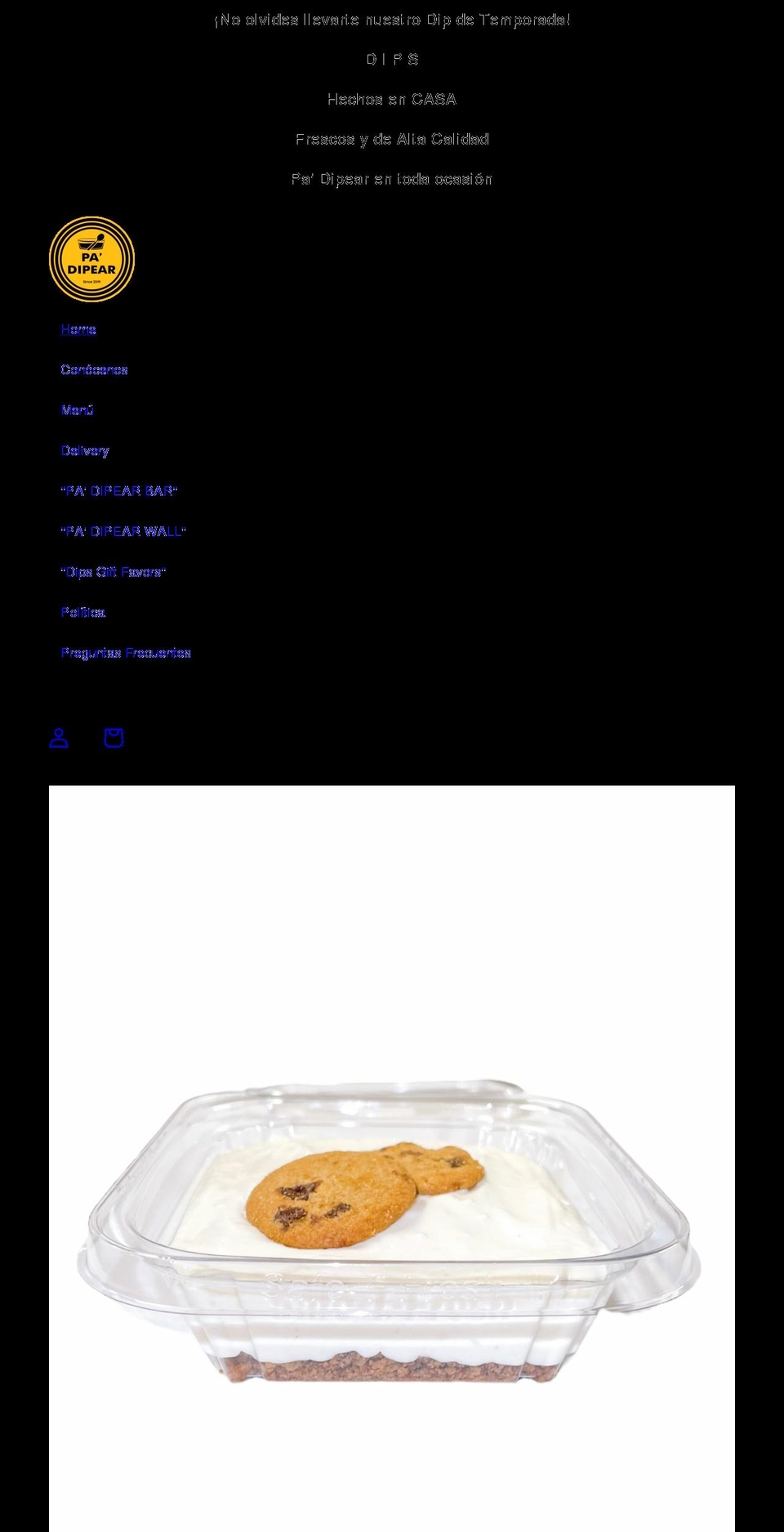 padipearpr.com shopify website screenshot