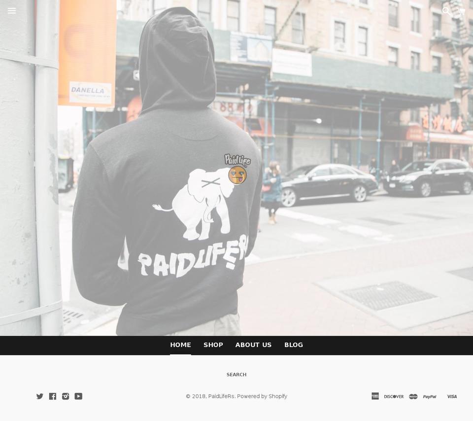 paidlifers.com — Shopify storefront screenshot