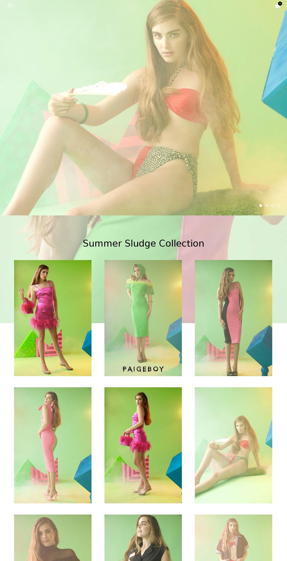 paigeboy.com — Shopify storefront screenshot