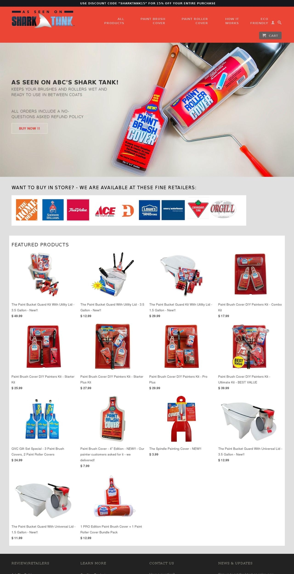 Ha Shopify theme site example paintbrushprotector.net