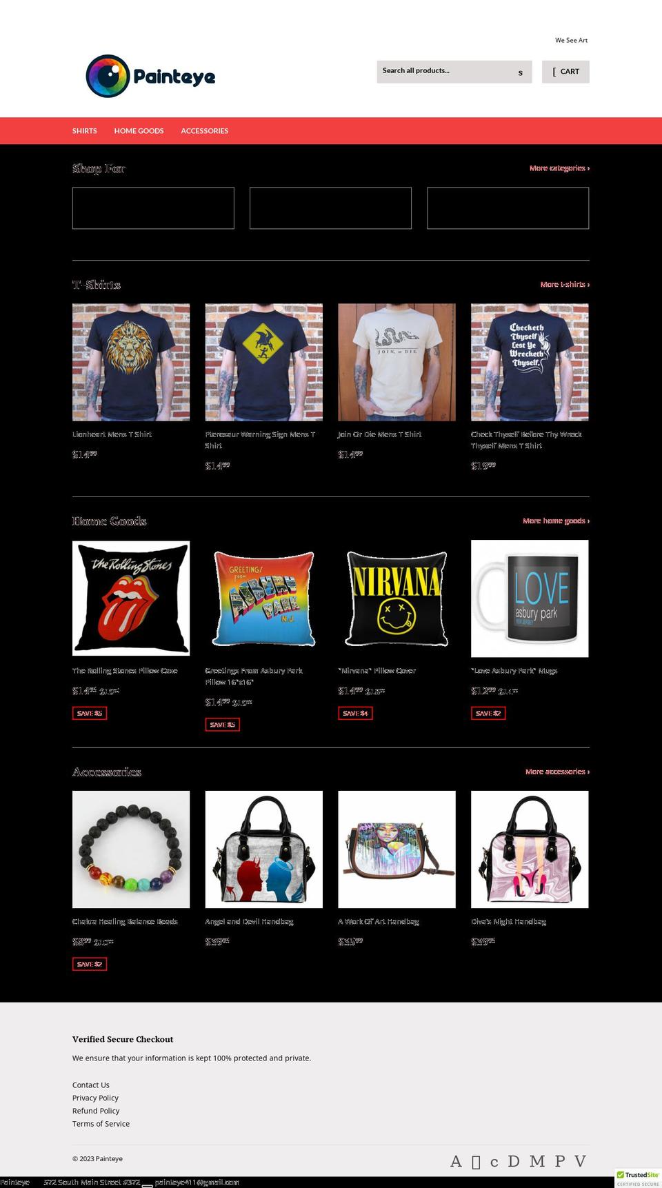 painteye.com.co shopify website screenshot