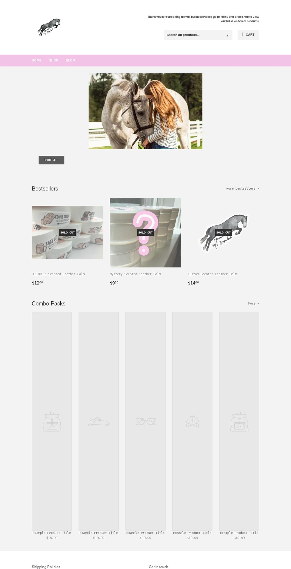 paintmedappled.store shopify website screenshot