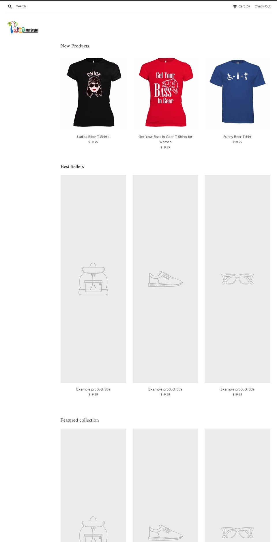 paintmystyle.com — Shopify storefront screenshot