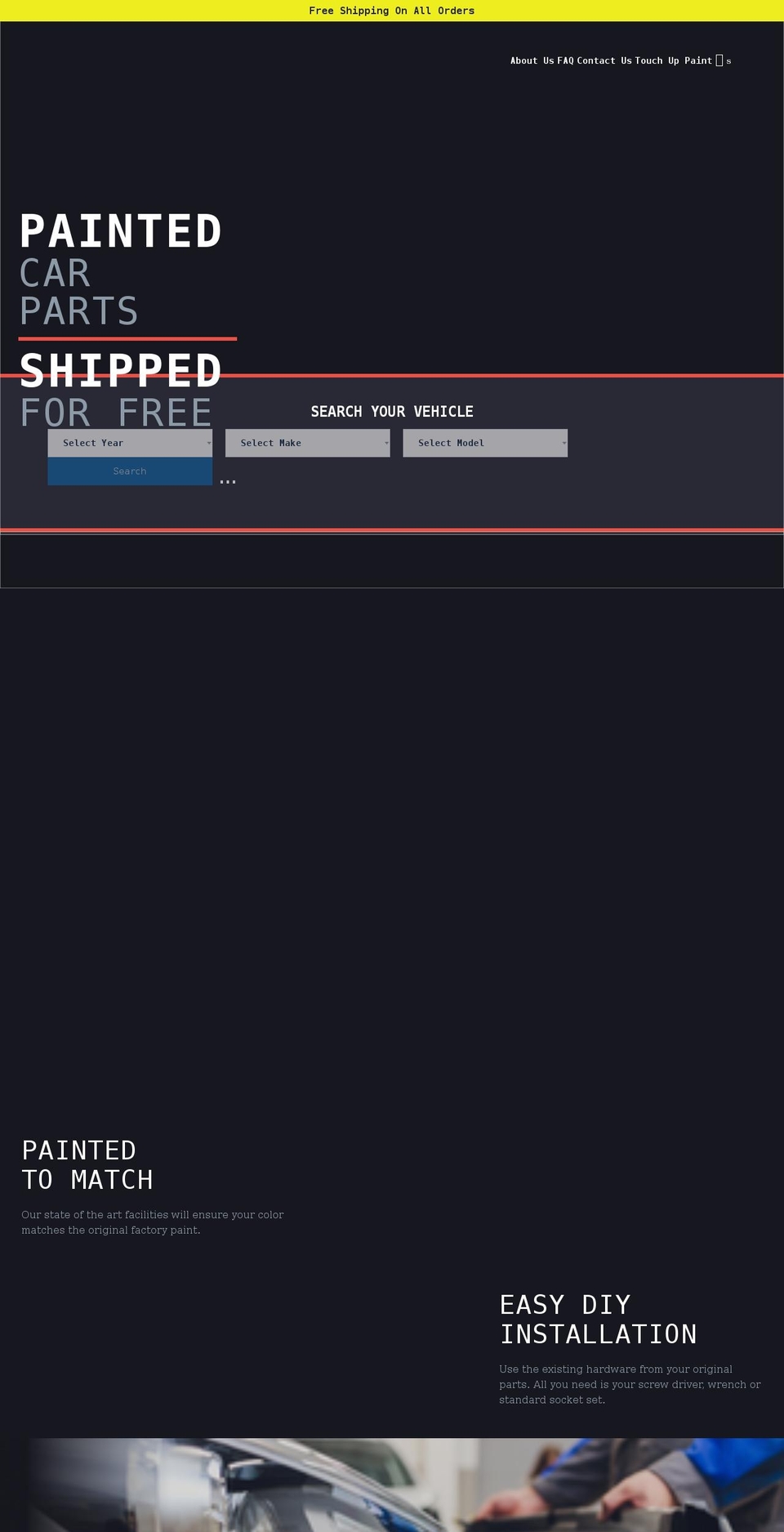 paintnship.com shopify website screenshot