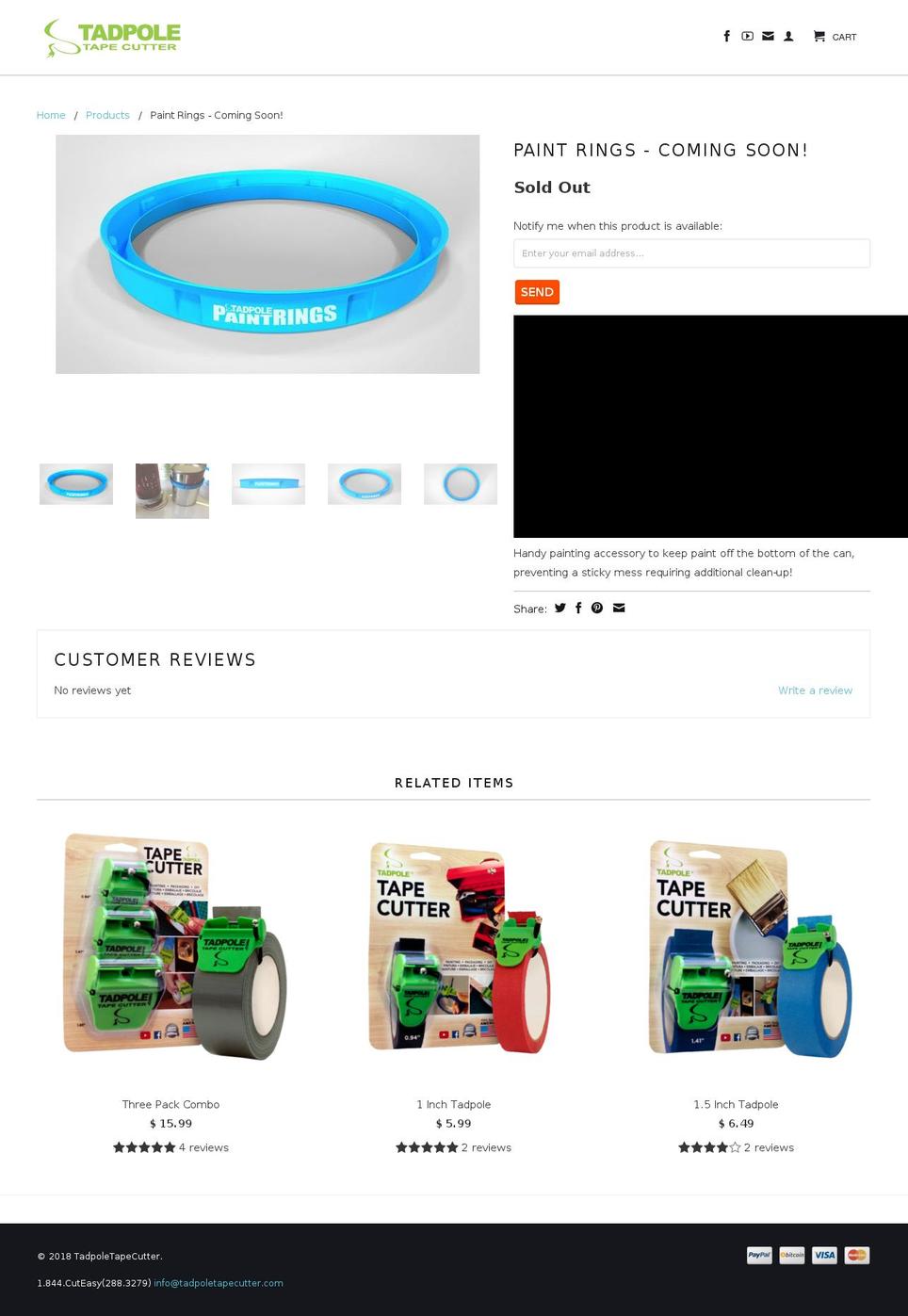 paintrings.com — Shopify storefront screenshot