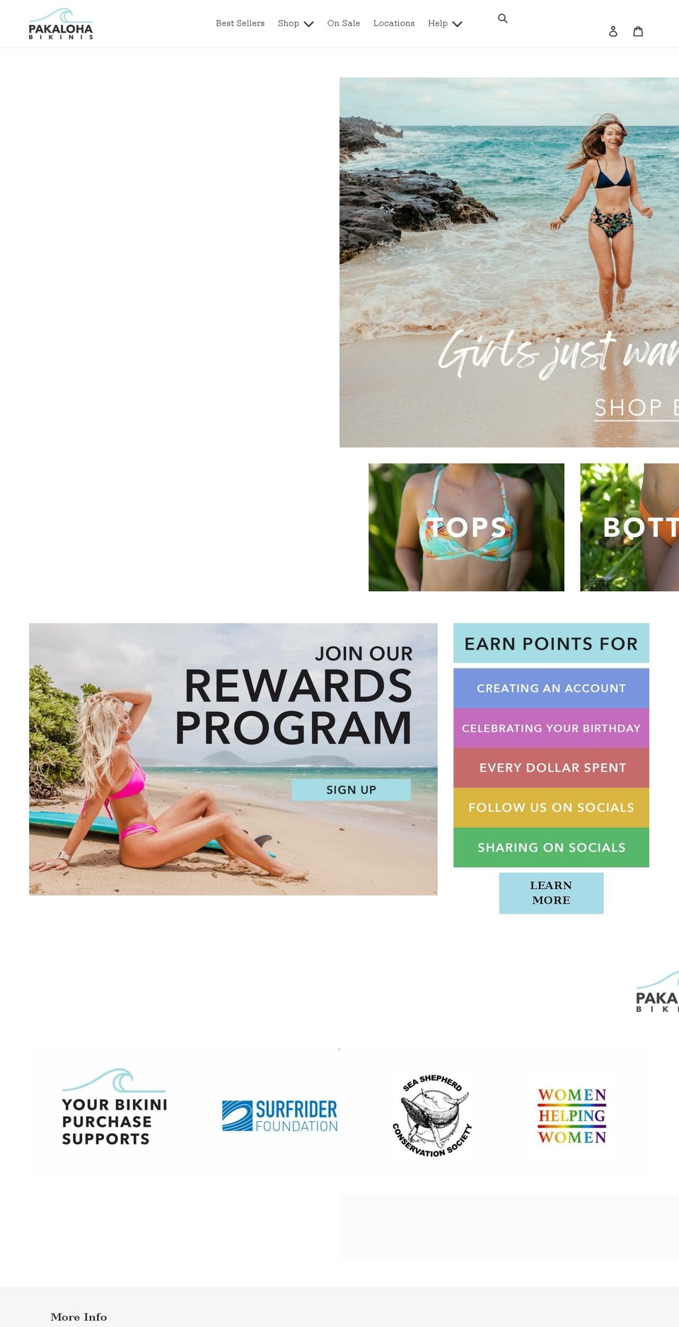 pakaloha.com shopify website screenshot