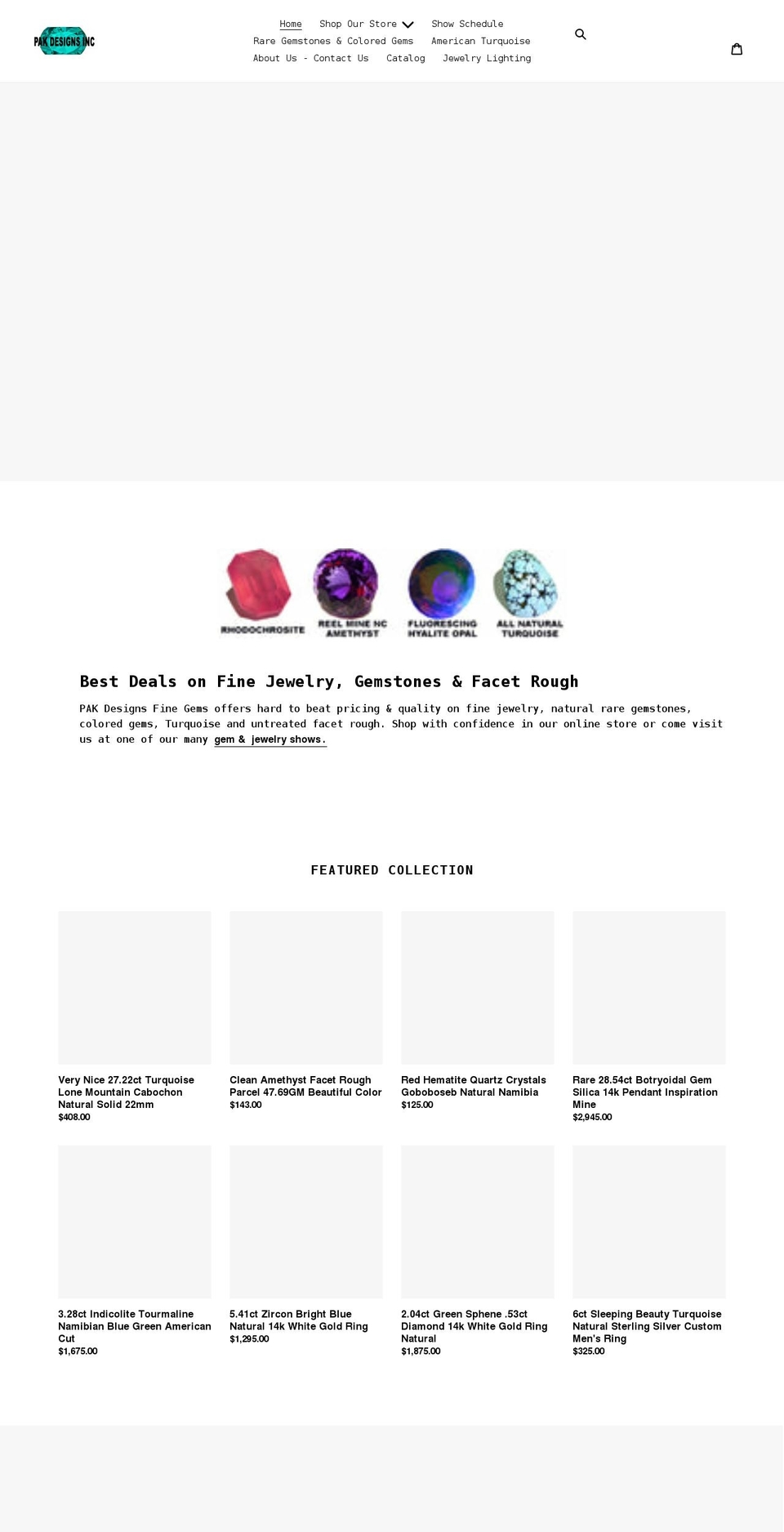 pakdesigns.com shopify website screenshot