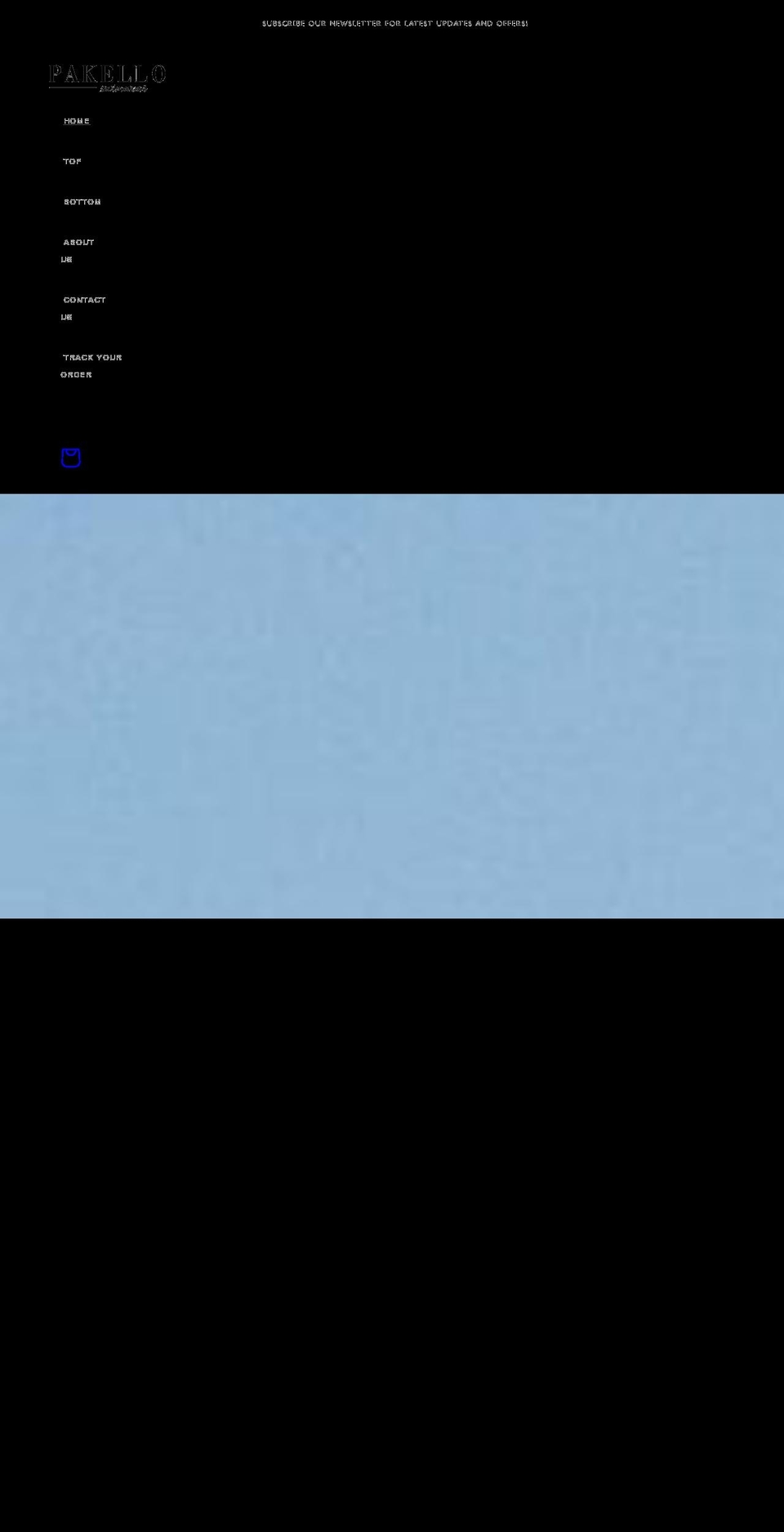 pakello.com shopify website screenshot