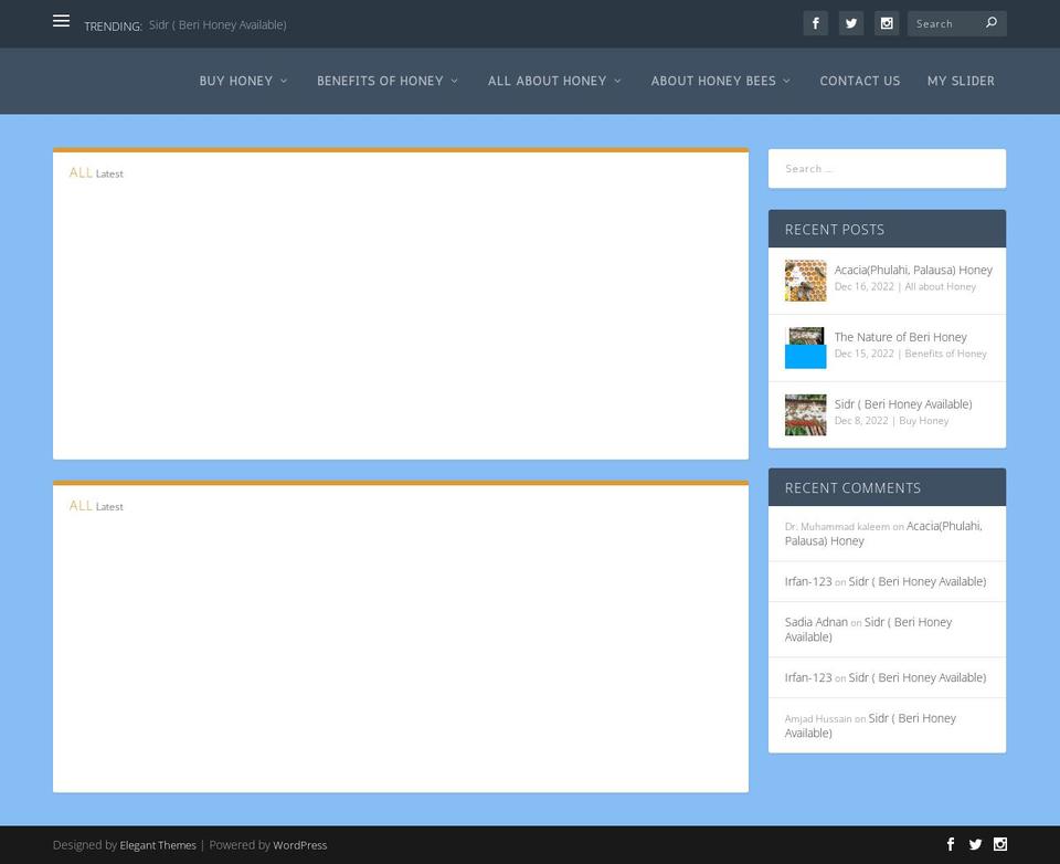 pakistanhoney.com — Shopify storefront screenshot