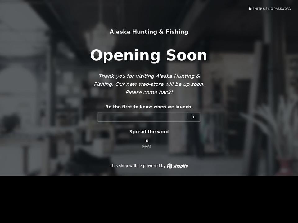 pakma-alaska.com shopify website screenshot