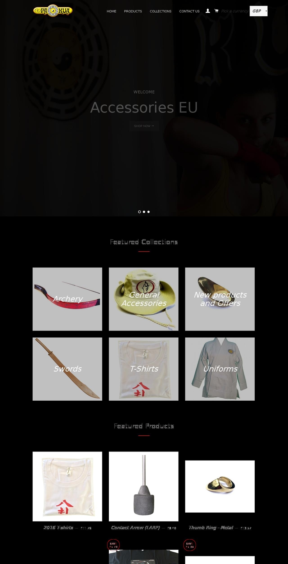pakuastore.com shopify website screenshot