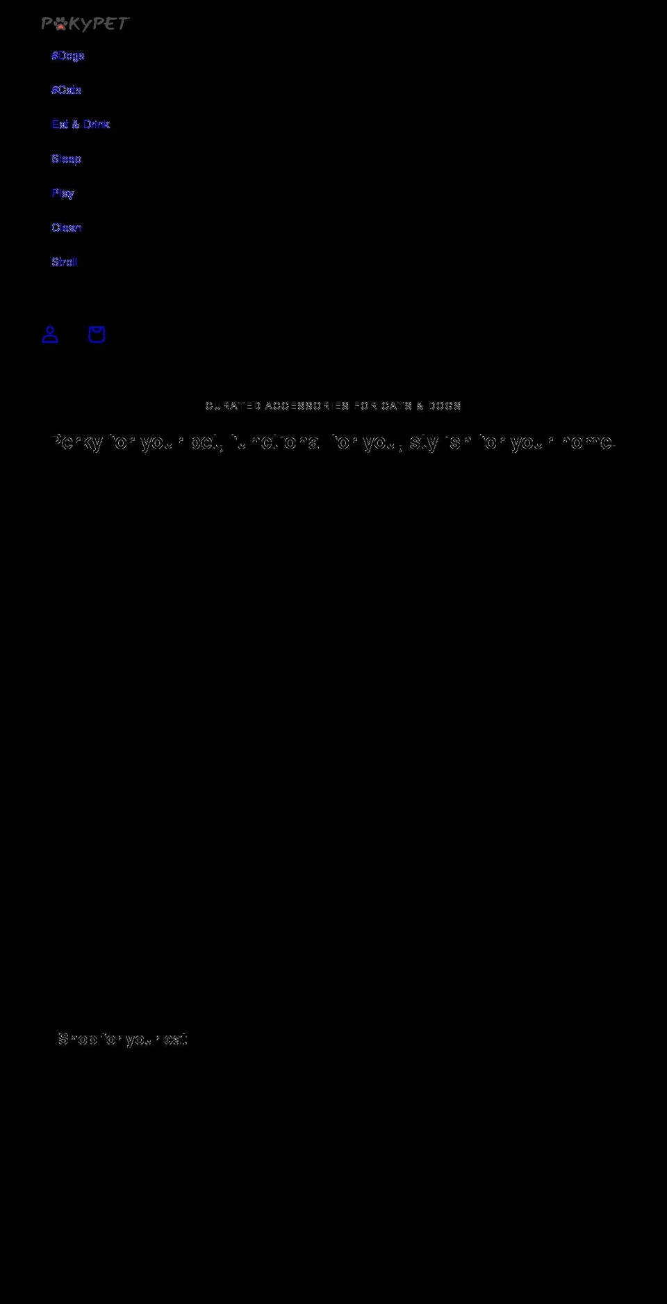 pakypet.com shopify website screenshot