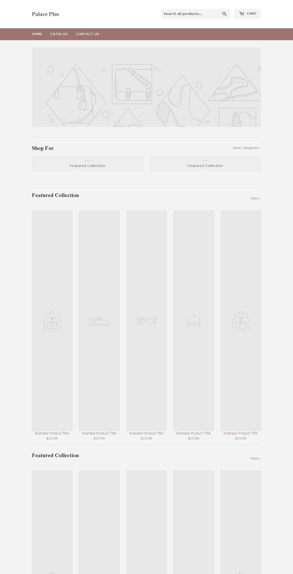 palaceplus.com — Shopify storefront screenshot