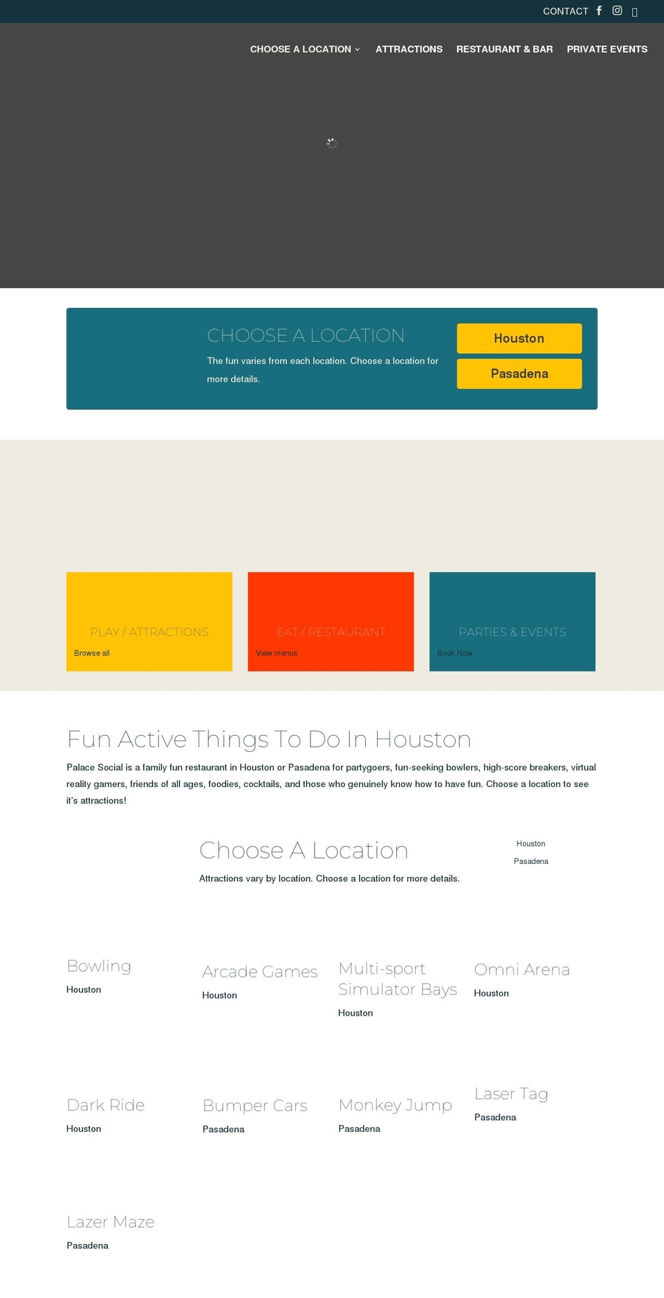 palacesocial.com — Shopify storefront screenshot