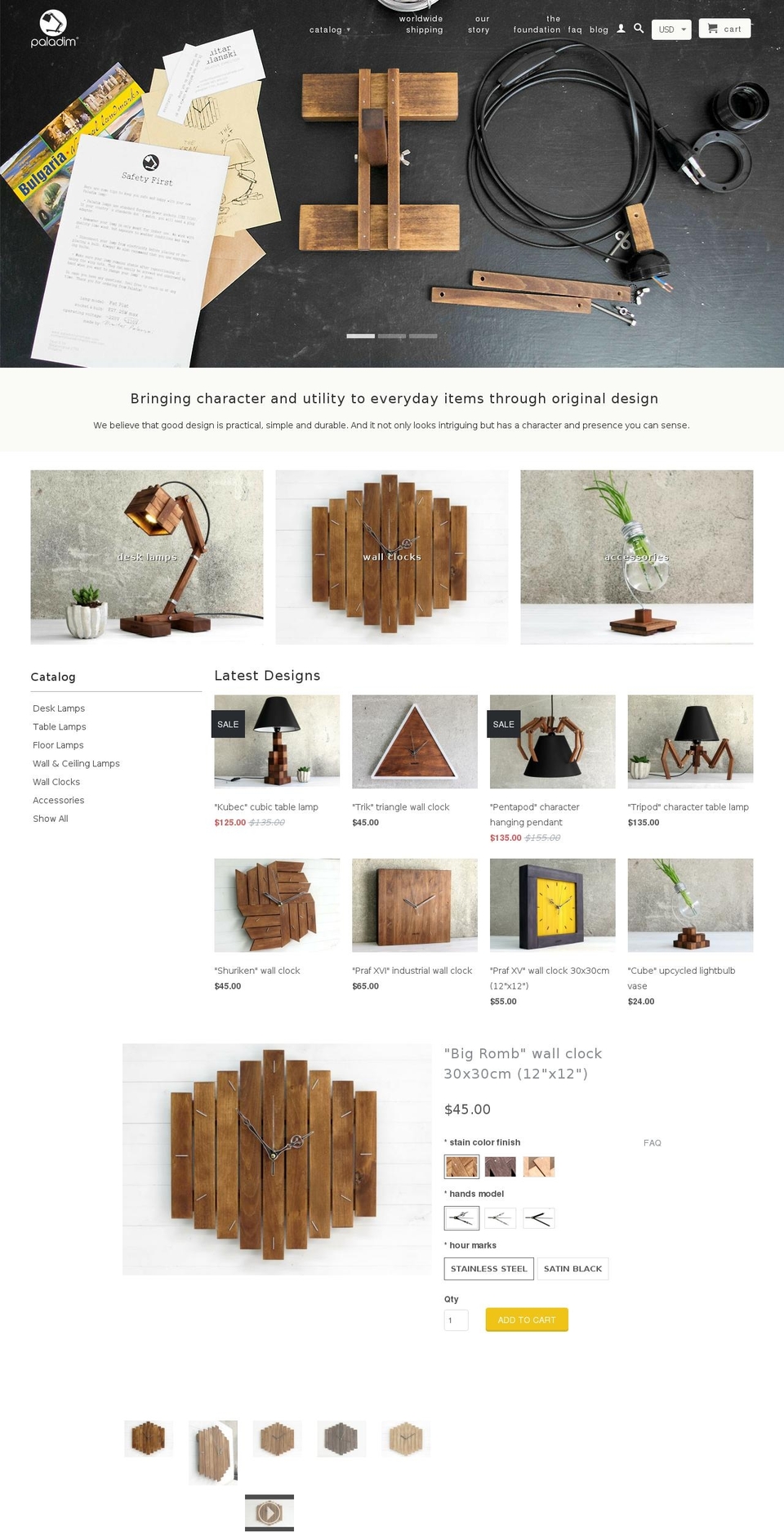 paladimhandmade.com shopify website screenshot