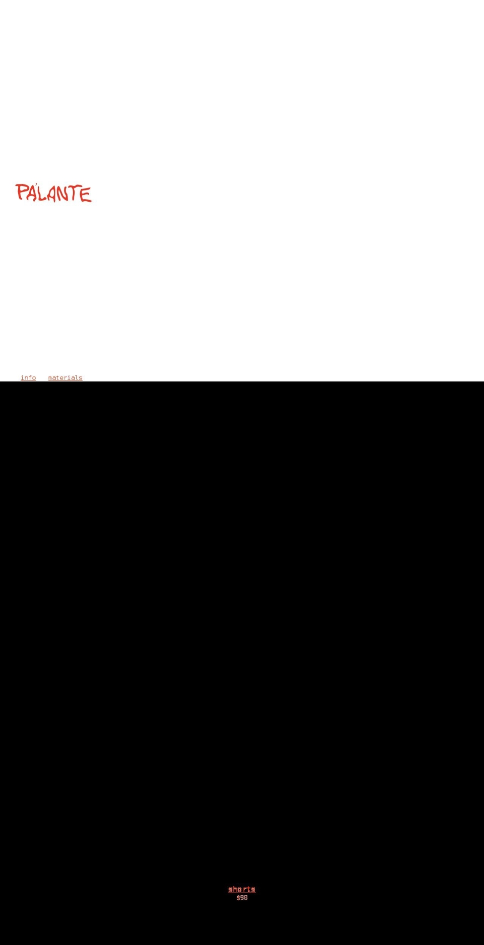 palantepacks.com shopify website screenshot