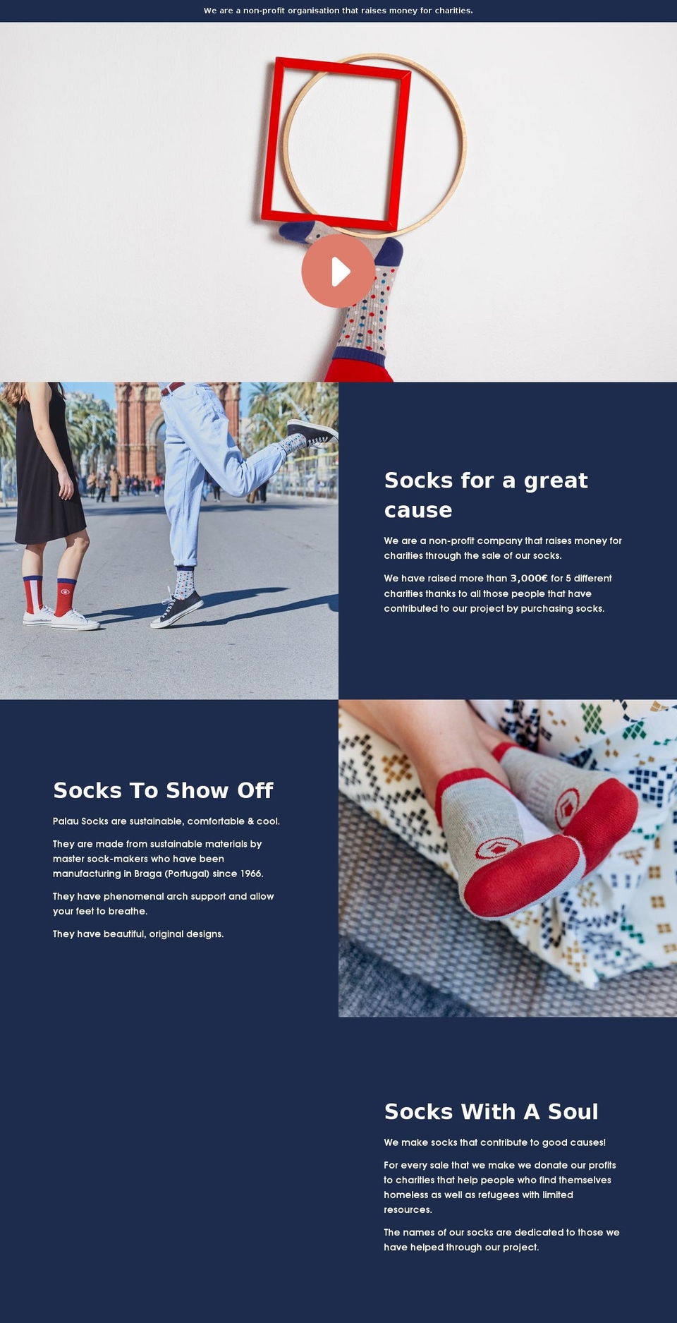 palausocks.com shopify website screenshot