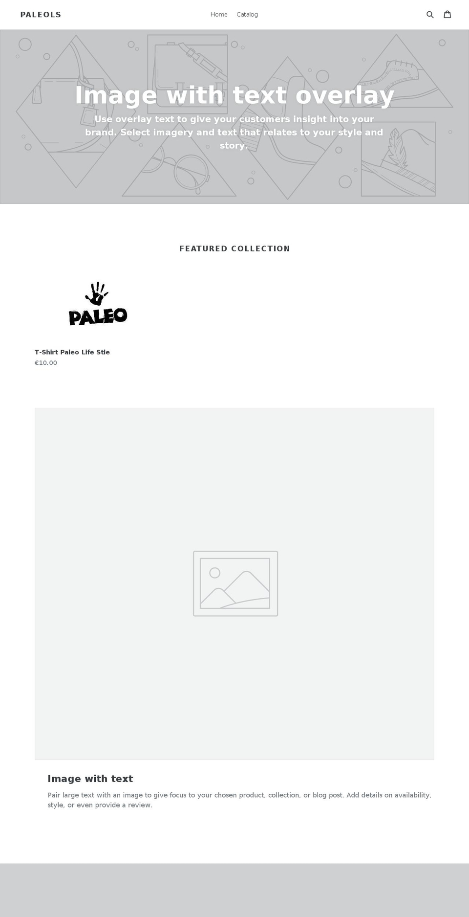 paleols.com — Shopify storefront screenshot