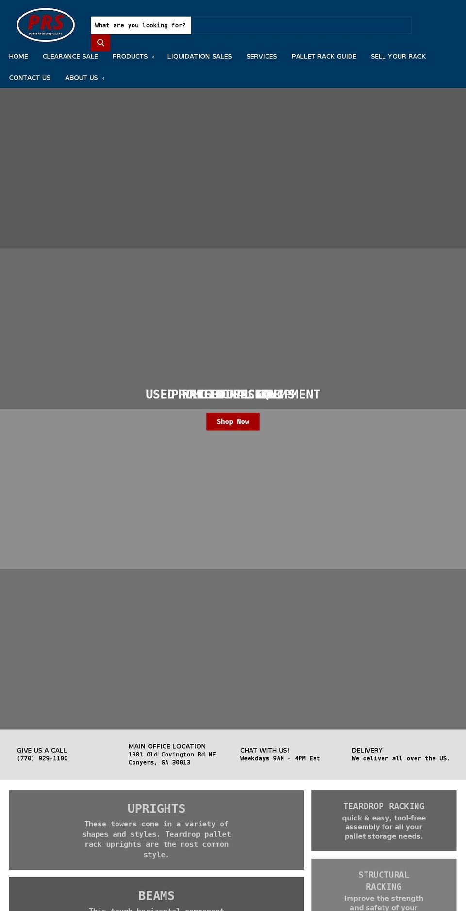 palletracksale.com shopify website screenshot