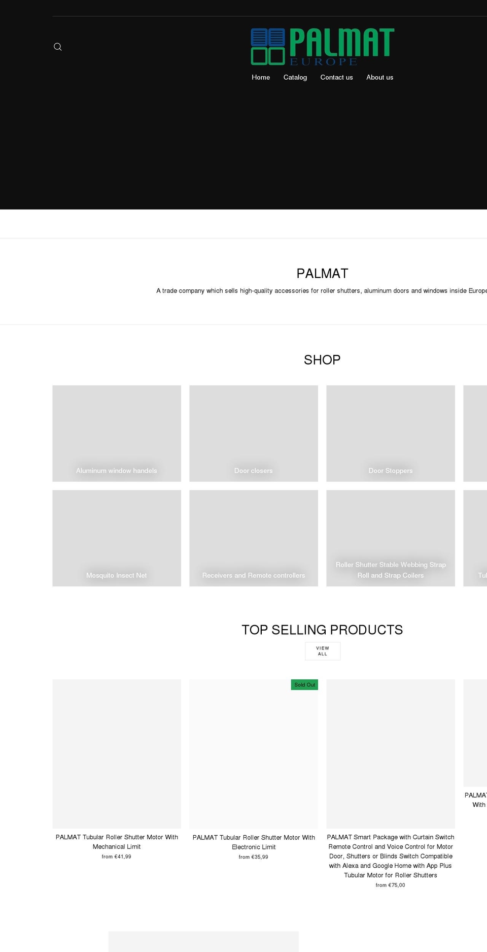 palmat.eu shopify website screenshot