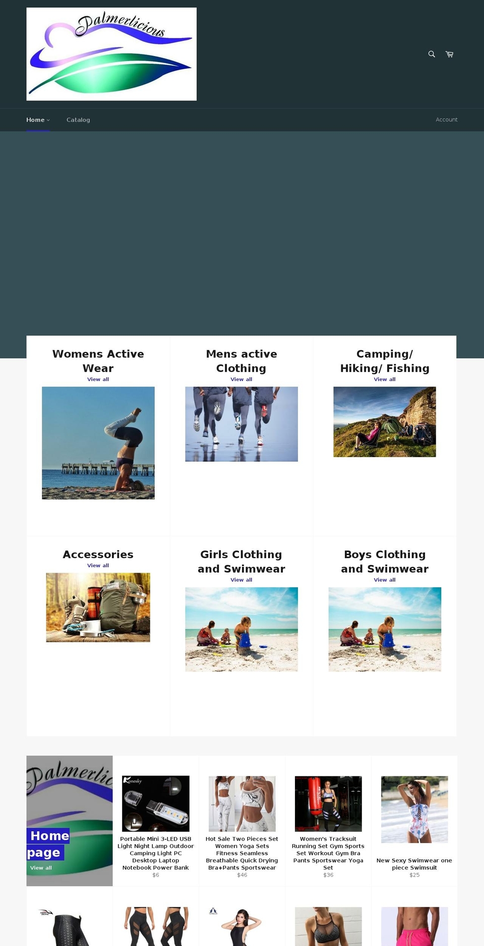 palmerlicious.com — Shopify storefront screenshot