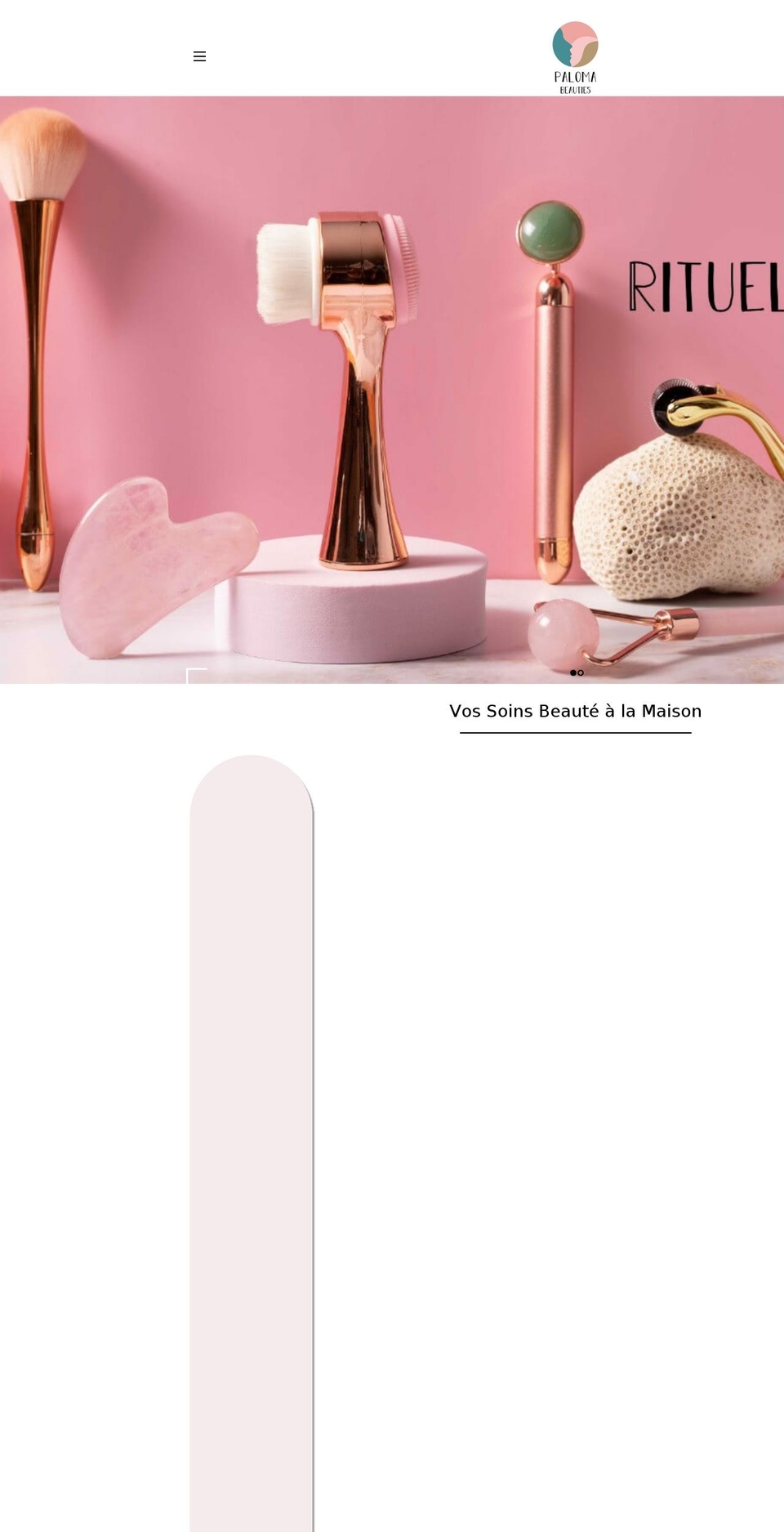 palomabeauties.com shopify website screenshot