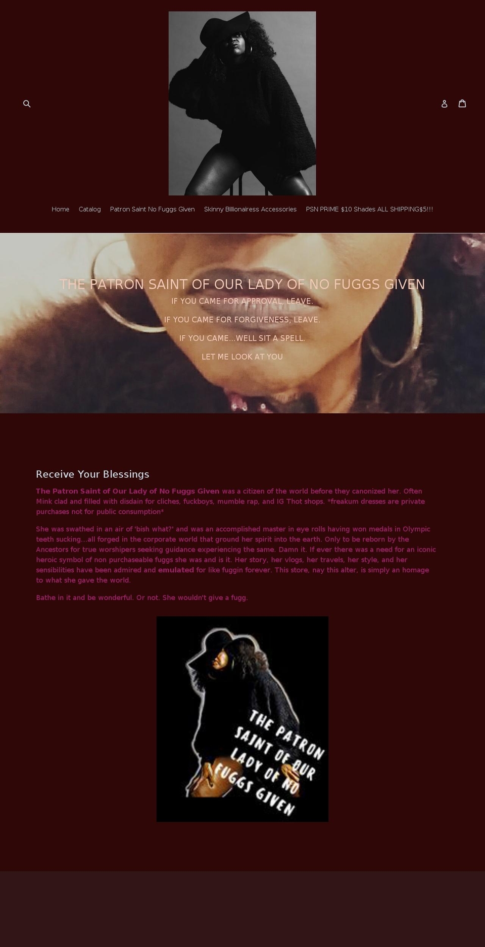 pamelawoodstylist.com — Shopify storefront screenshot