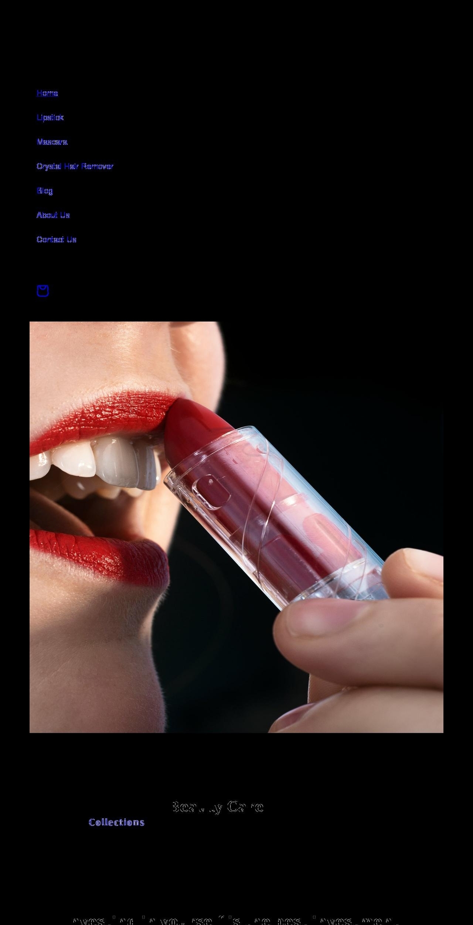 pampermepretty.co shopify website screenshot