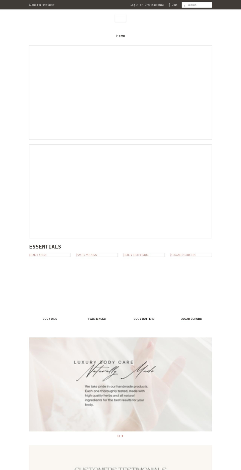 pamperyouproducts.com shopify website screenshot