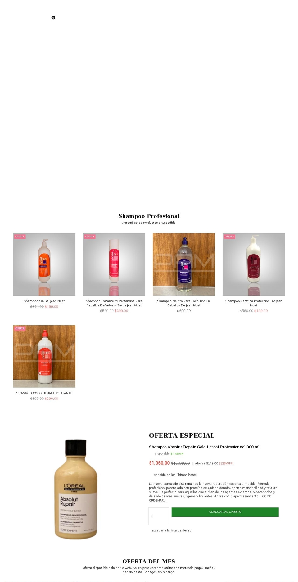pamuruguay.com — Shopify storefront screenshot