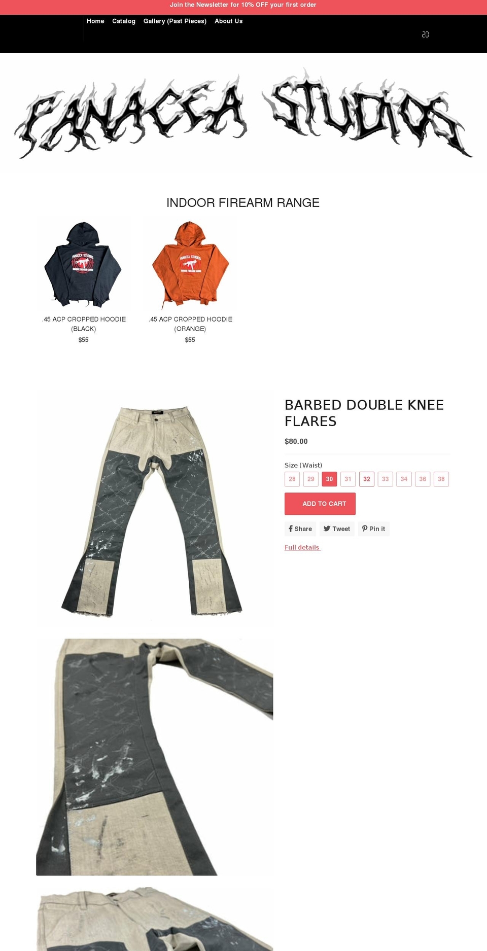 panaceabrand-biz.myshopify.com shopify website screenshot