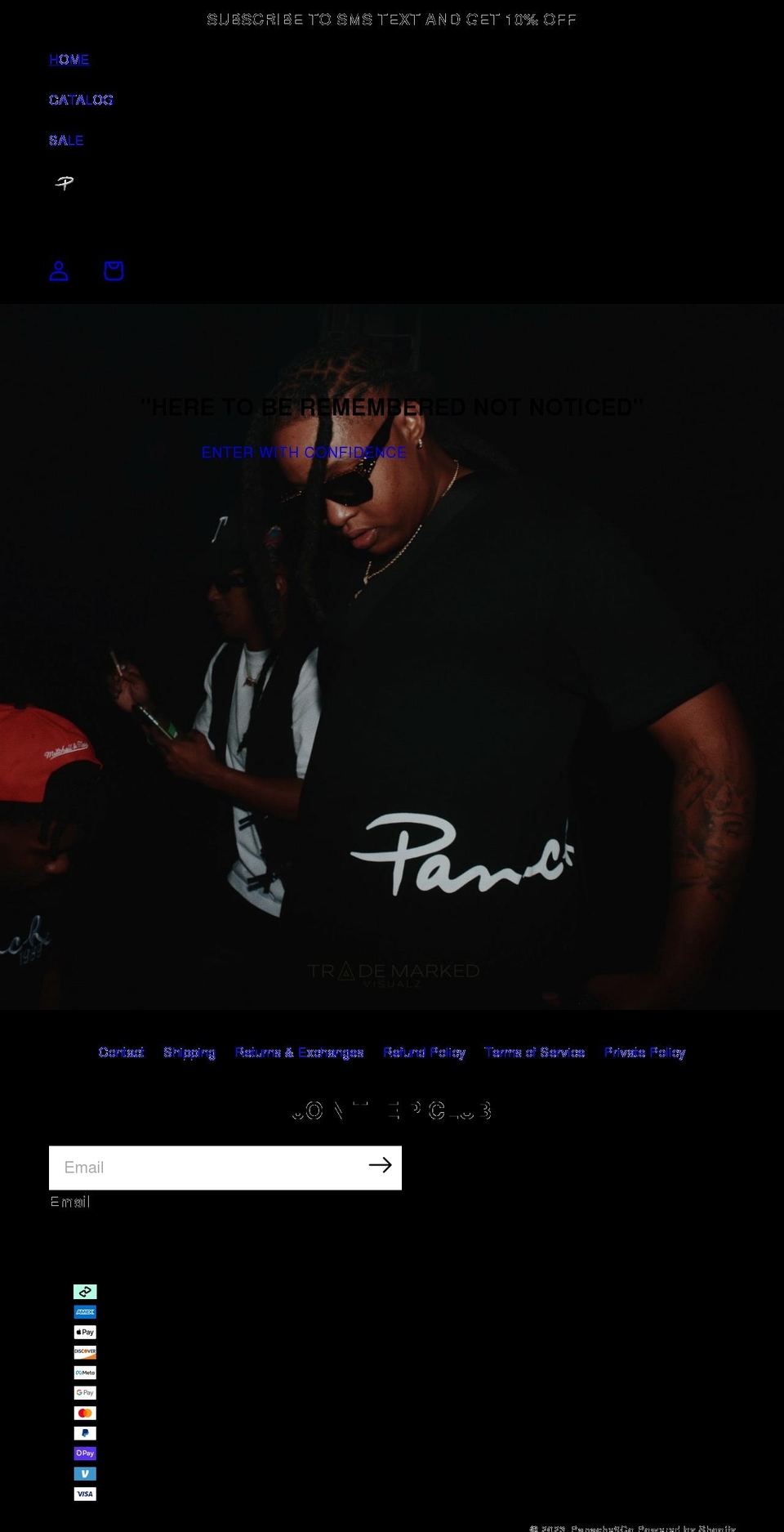 panache9co.com shopify website screenshot