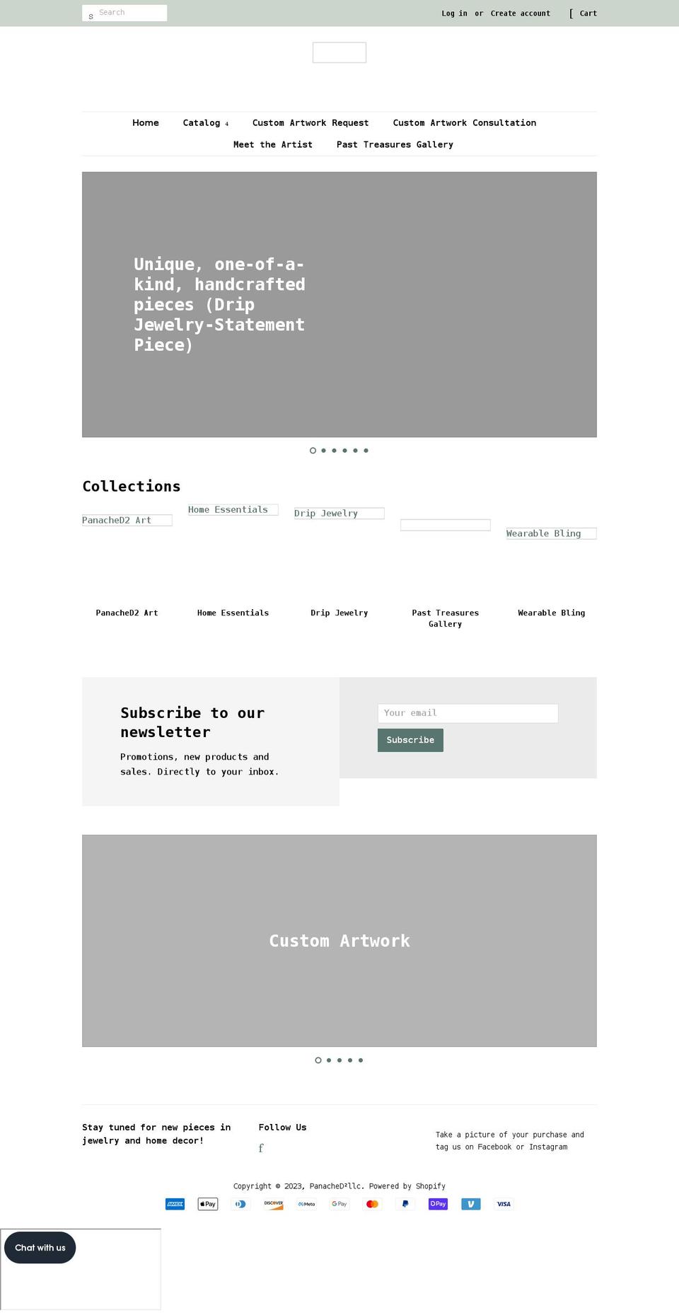panached2.com shopify website screenshot
