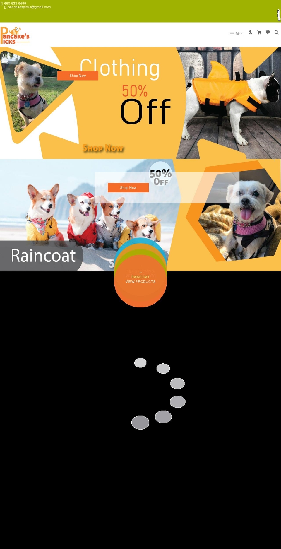 pancakespicks.com shopify website screenshot