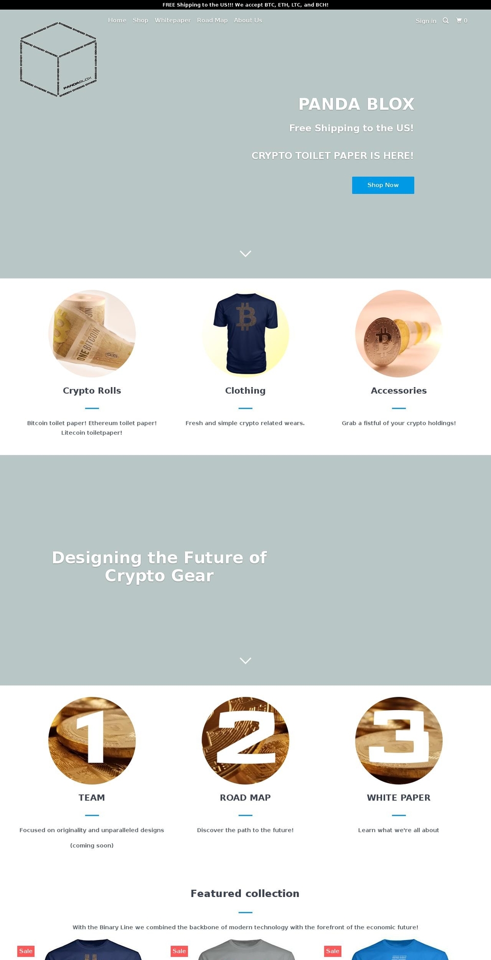 pandablox.com — Shopify storefront screenshot