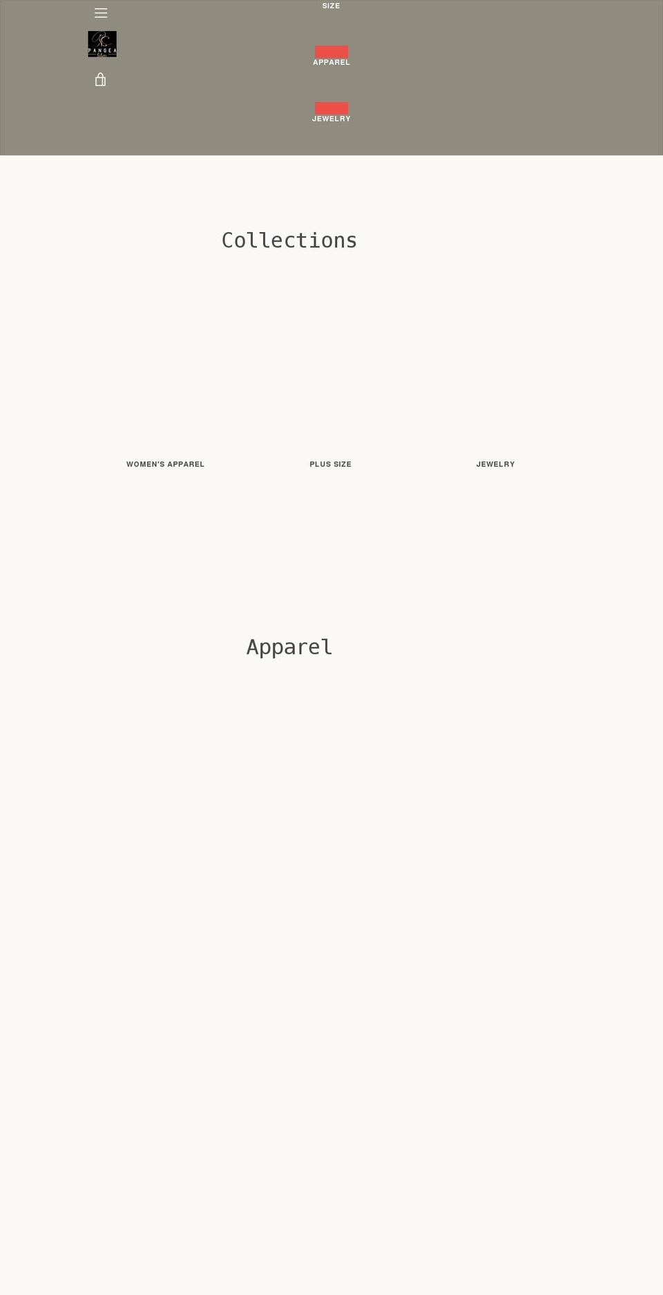 Vistarapid t with Installments message Shopify theme site example pangeasilver.com