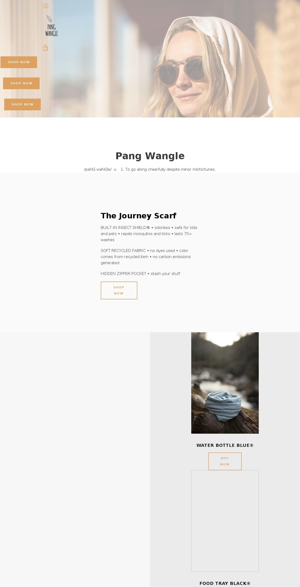 pangwangle.com — Shopify store on .com
