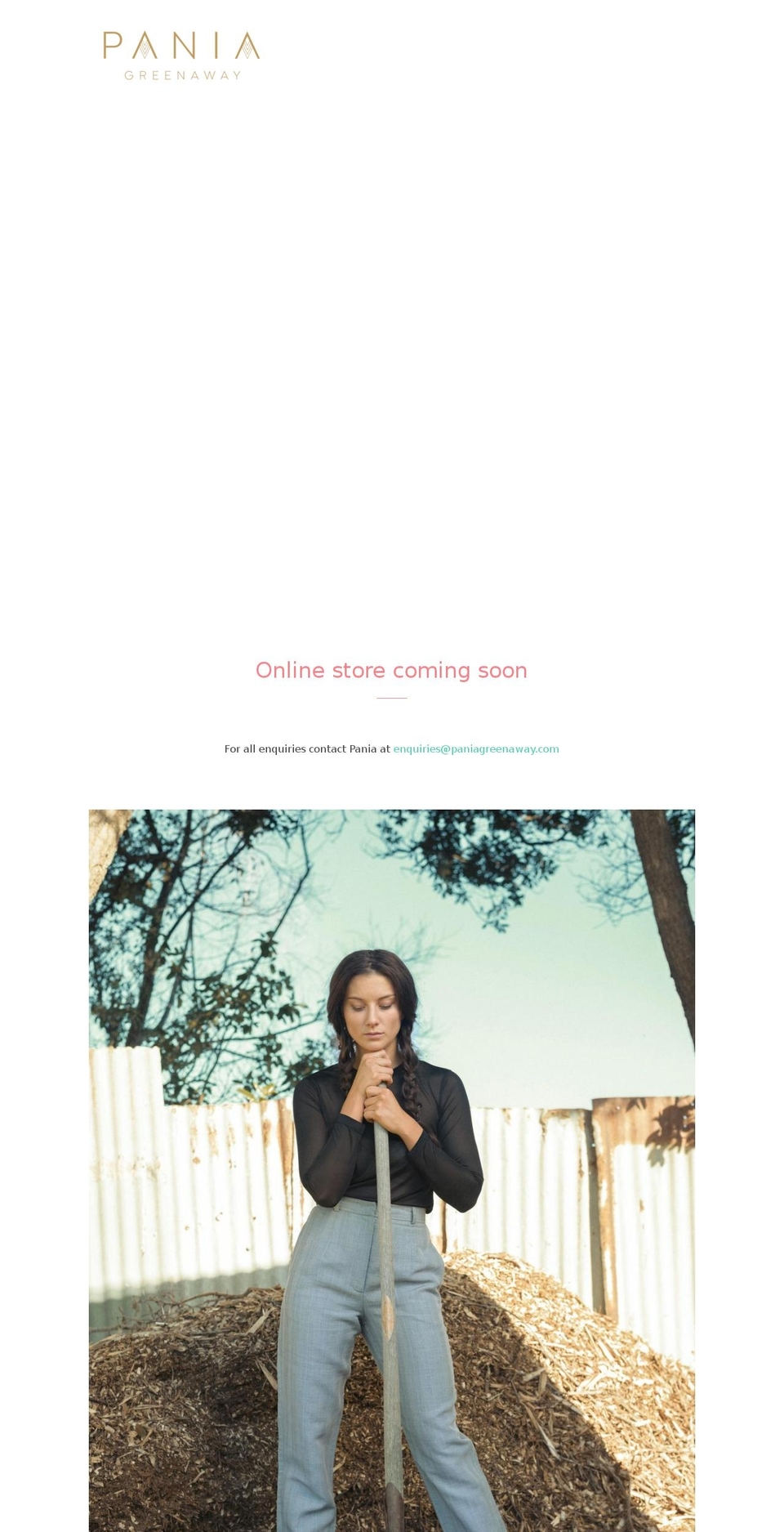 paniagreenaway.com — Shopify storefront screenshot