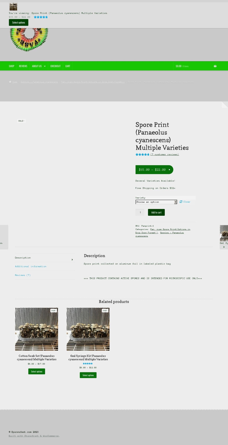 panprints.com — Shopify storefront screenshot
