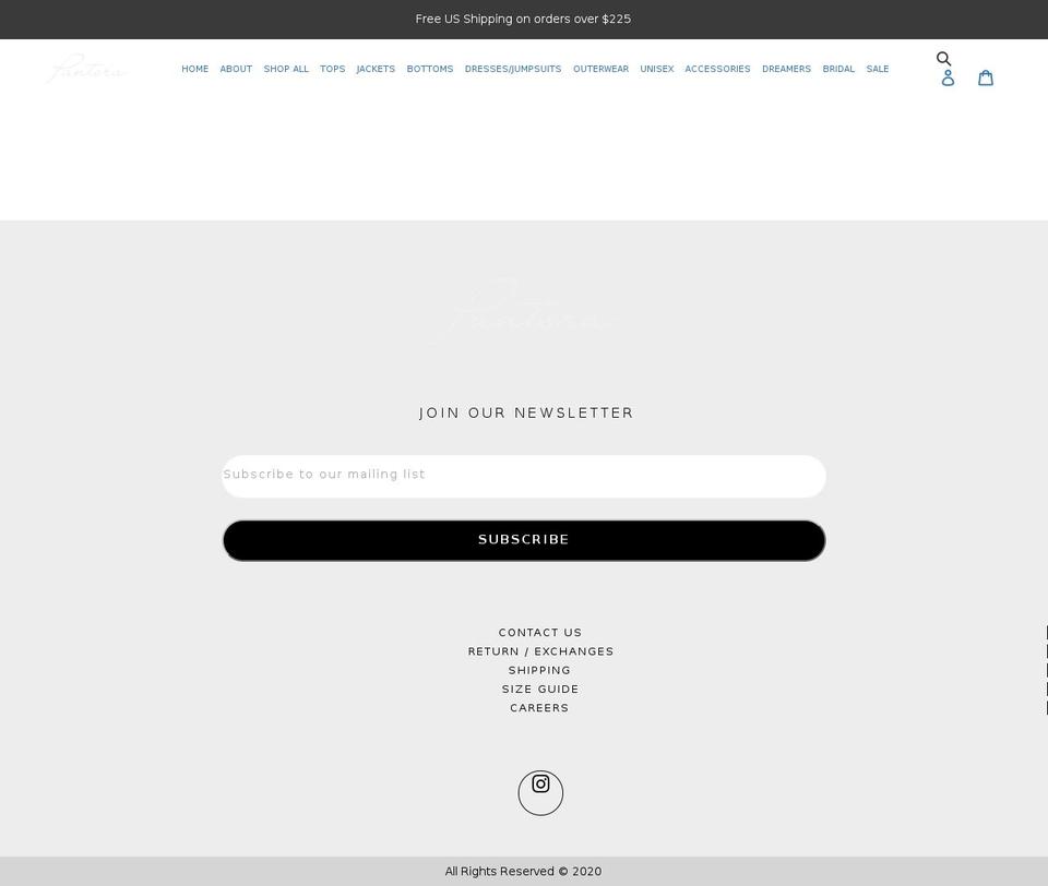 pantora.com shopify website screenshot