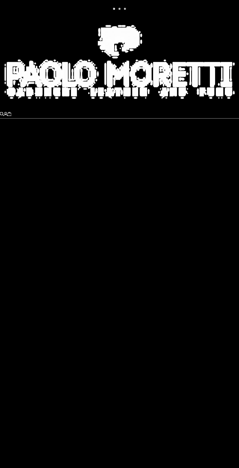 paolomoretti.shop shopify website screenshot