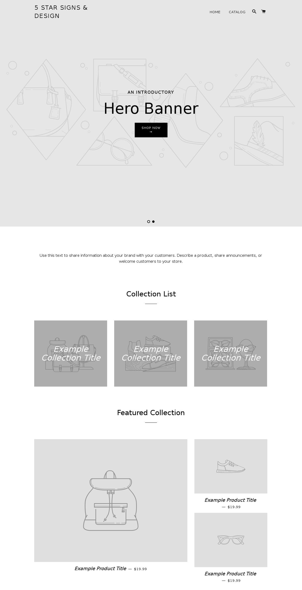 papabearsells.com shopify website screenshot