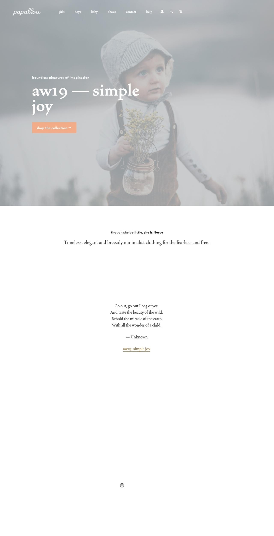 papallou.com shopify website screenshot