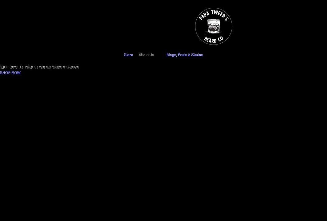 papatweeds.co.uk shopify website screenshot