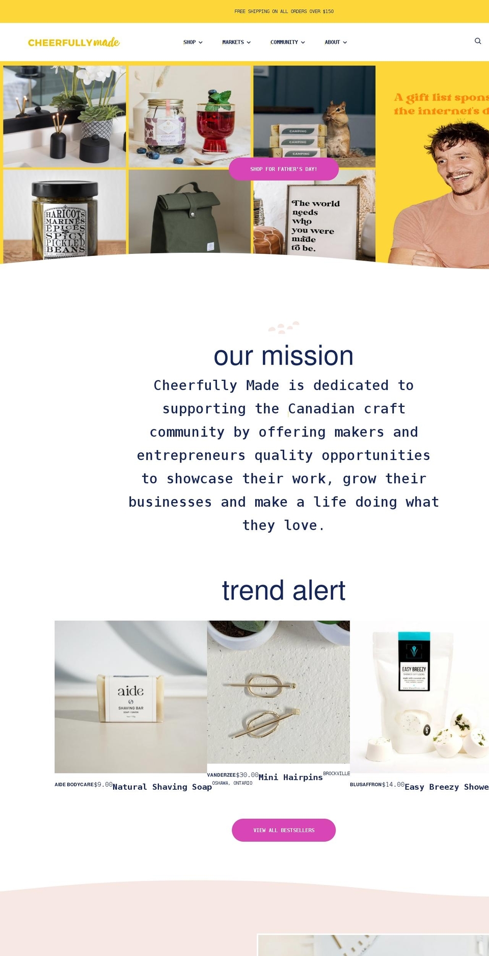 paper-folk.com shopify website screenshot