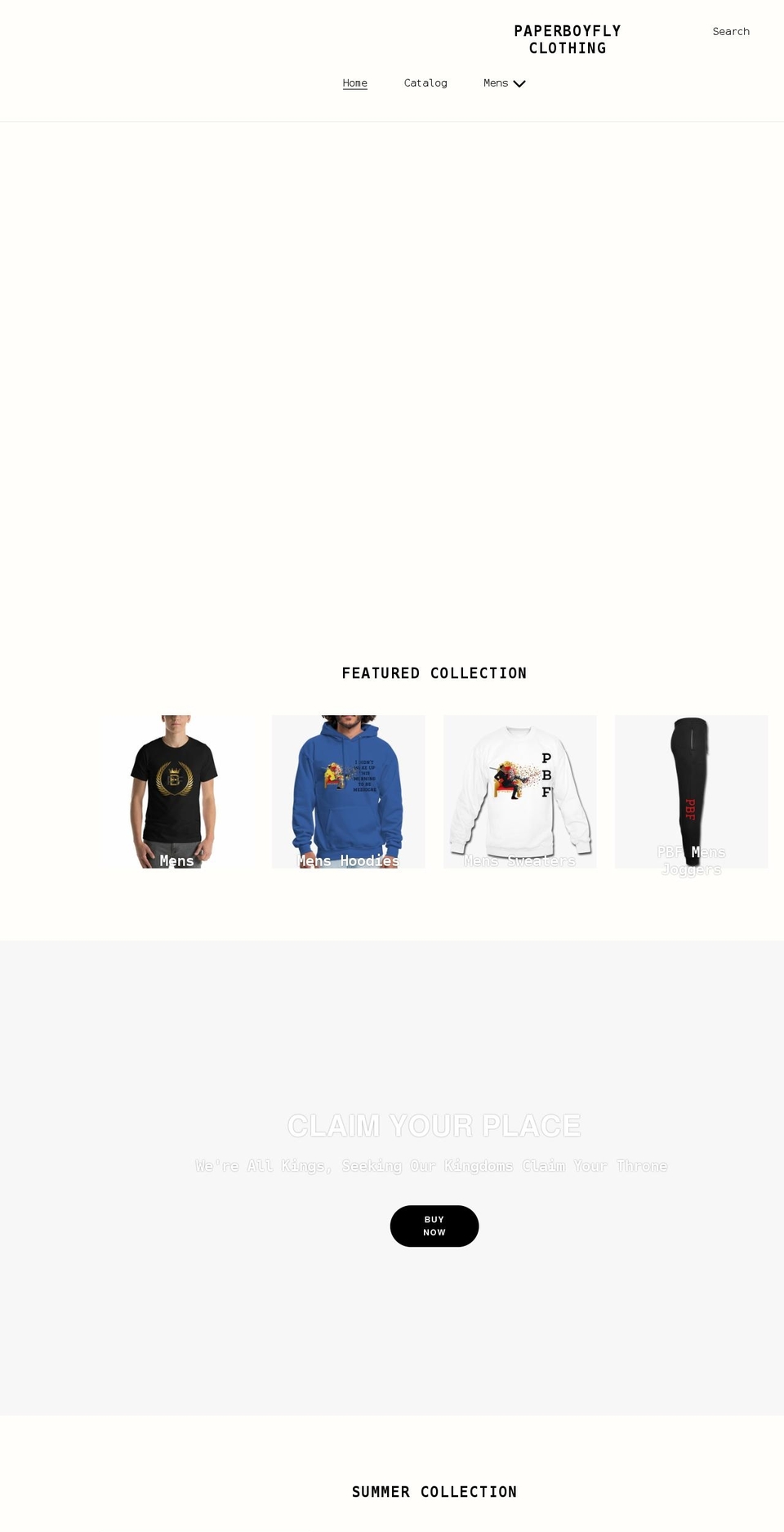 paperboyfly.com.co shopify website screenshot