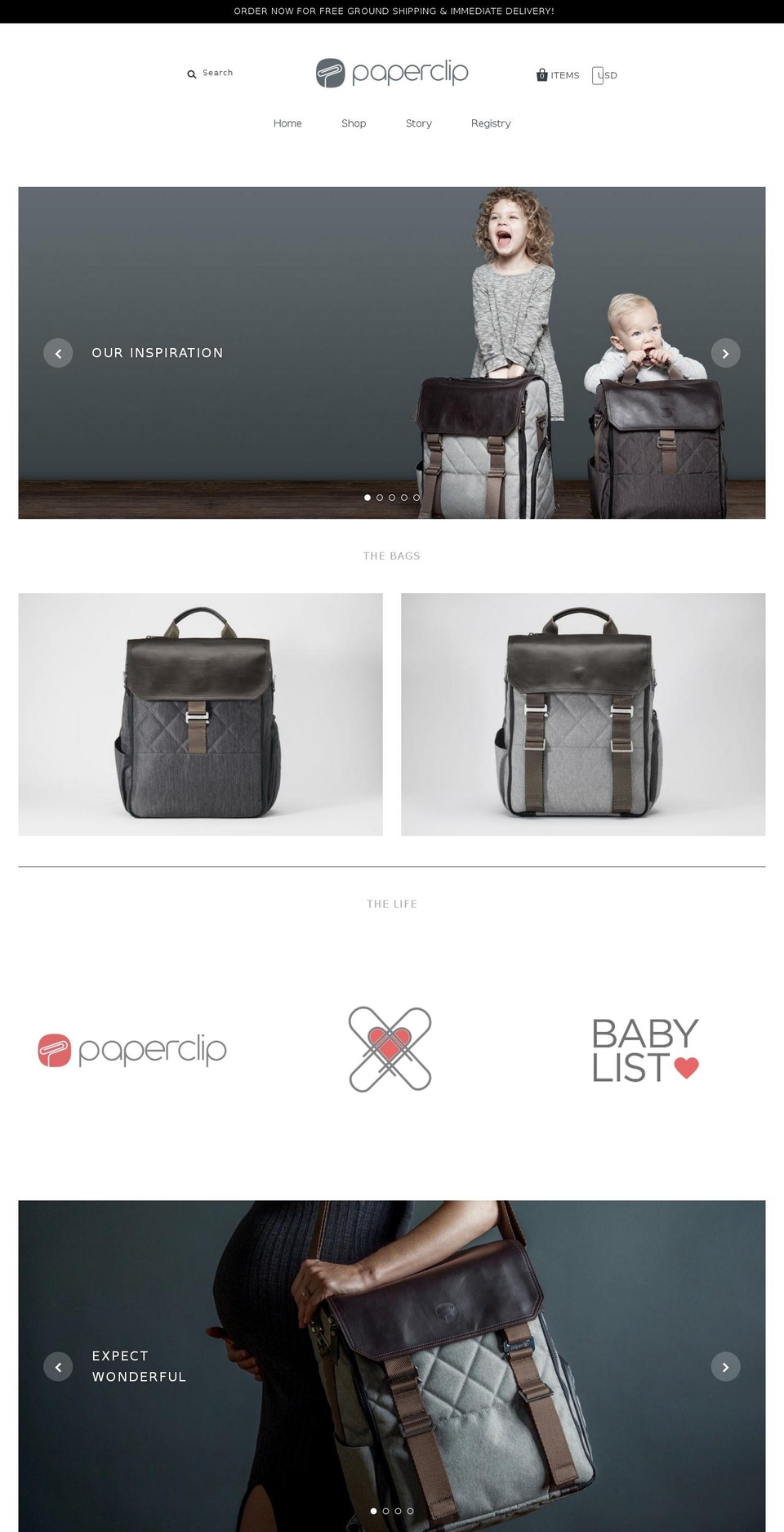 papercliplife.com shopify website screenshot